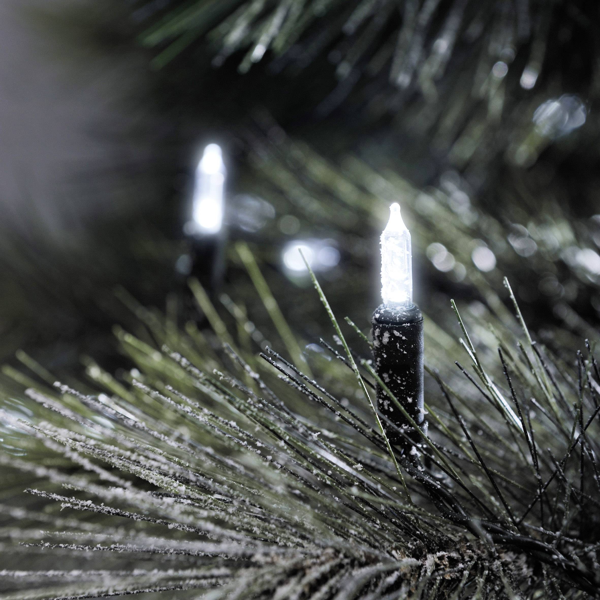 Konstsmide 6060-200 Holiday lights (mini) Outside mains-powered No. of bulbs 120 LED (monochrome) Cool white Illuminated length