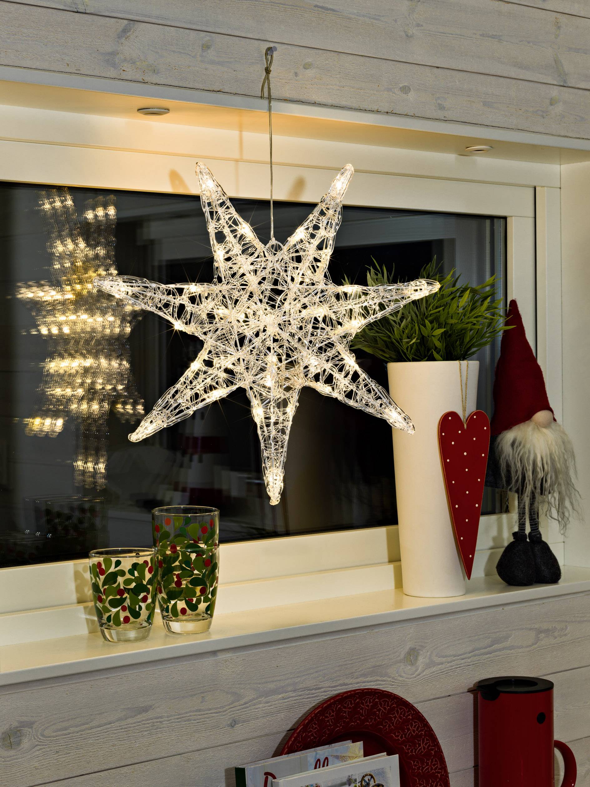 Konstsmide 6110-103 Star Warm white LED (monochrome) EEC: F (A - G)