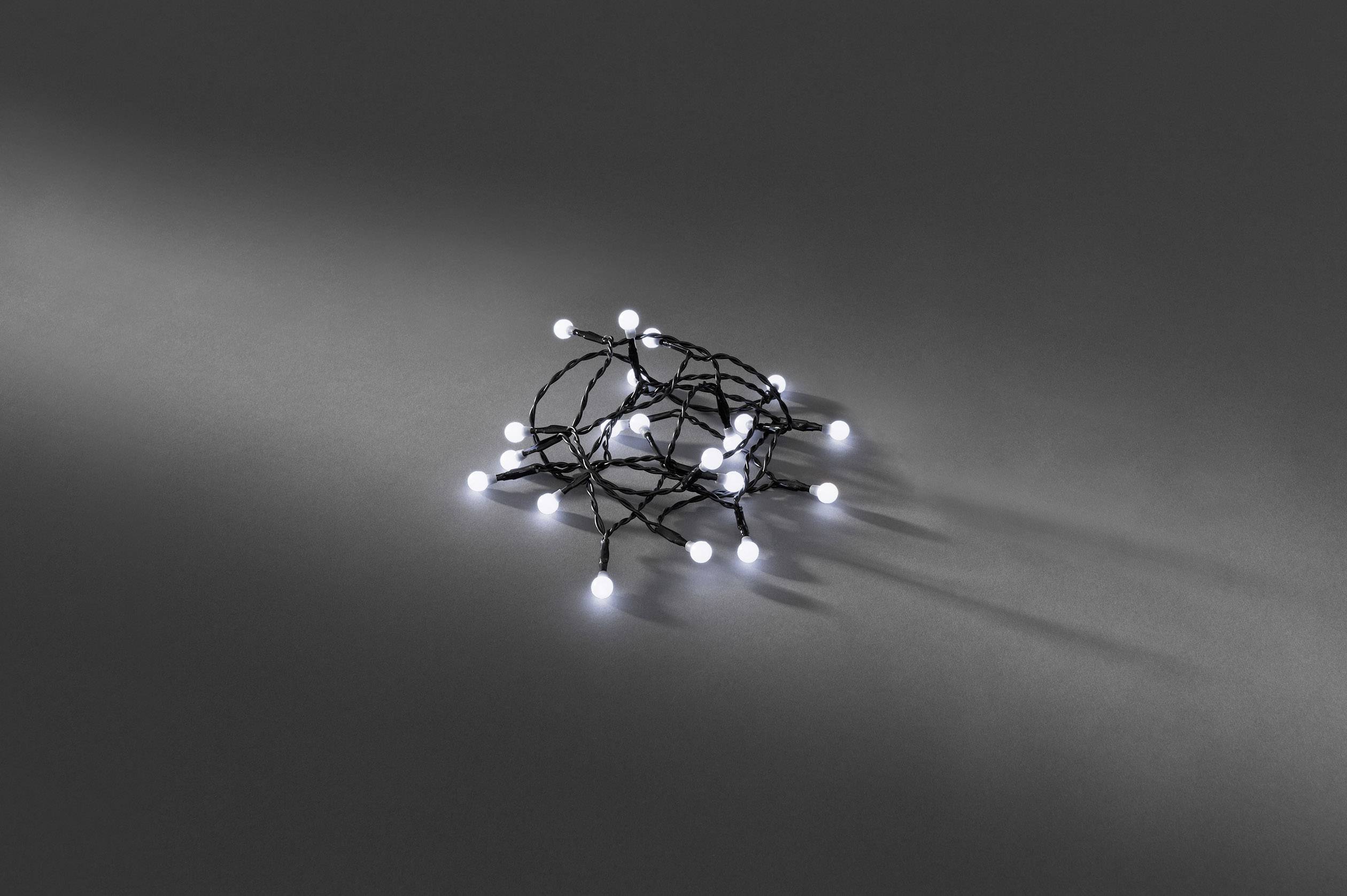 Konstsmide 1492-207 Holiday lights (motif) Inside battery-powered No. of bulbs 50 LED (monochrome) Cool white Illuminated length
