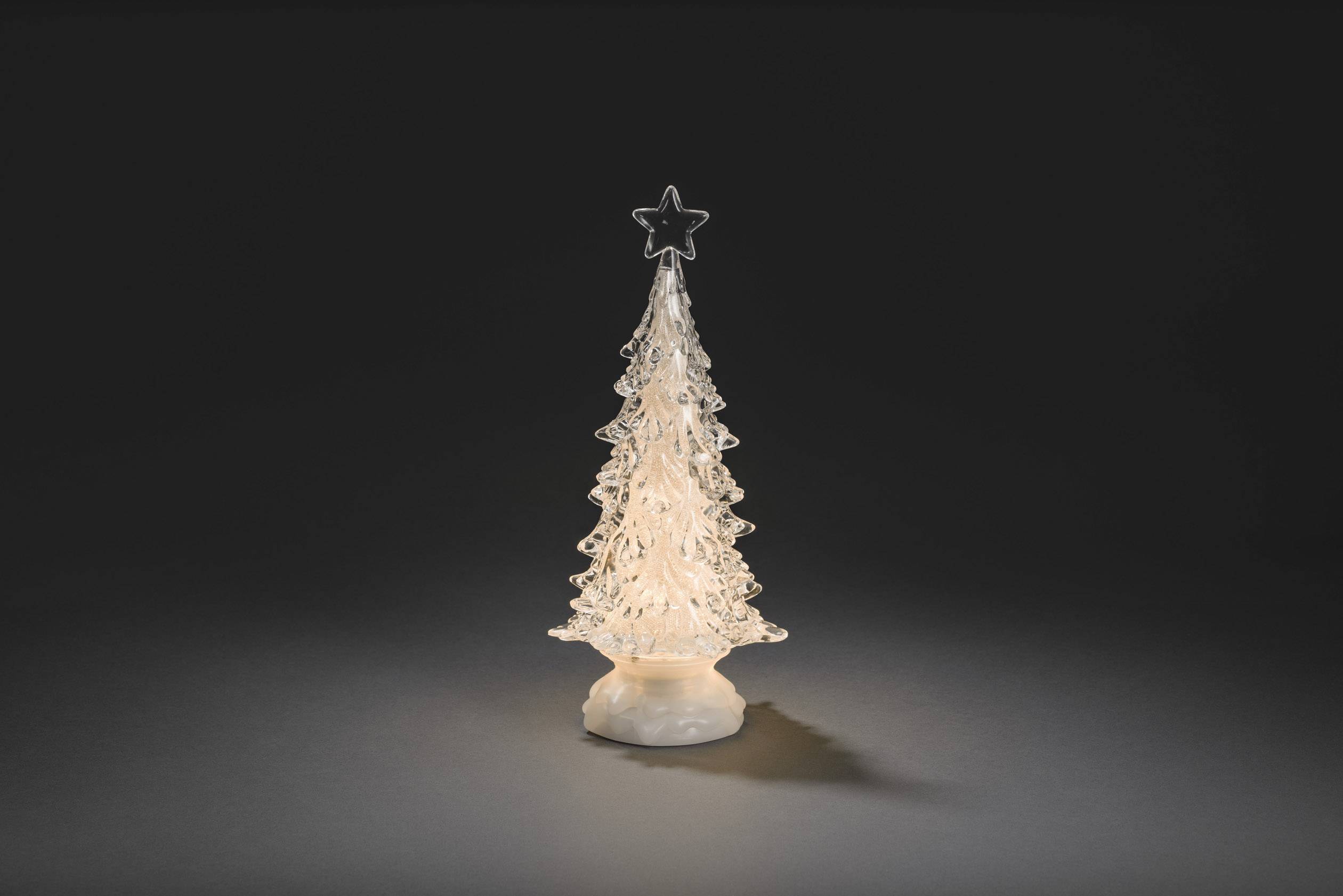 Konstsmide 2803-000 Acrylic figurine Christmas tree Warm white LED (monochrome) Clear