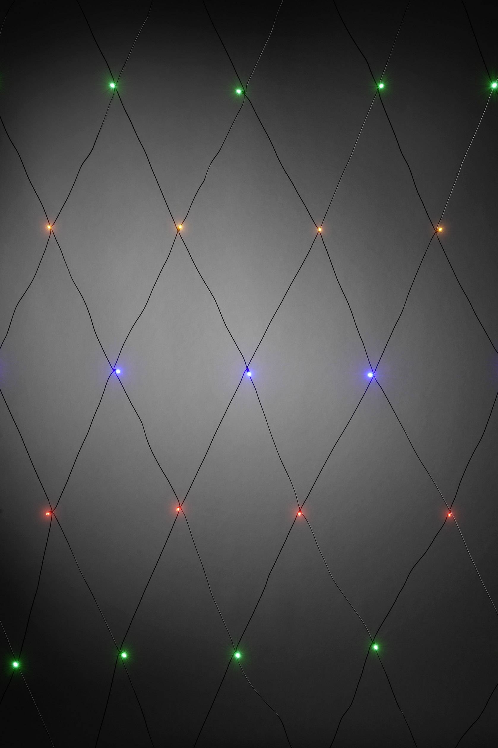 Konstsmide Grid lighting Outside 24 V 32 LED (monochrome) Multi-colour