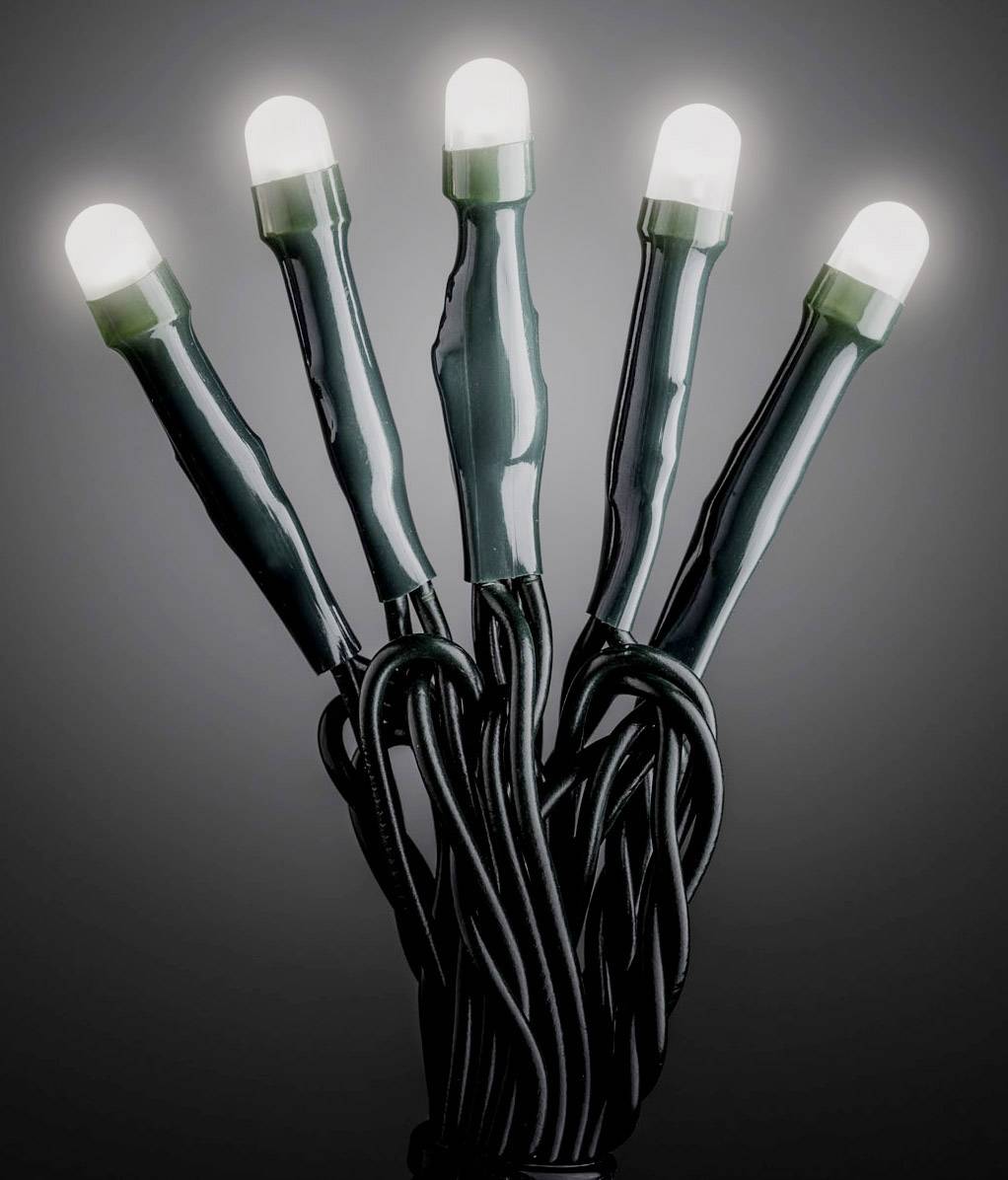 Konstsmide 6341-120 Micro holiday lights Inside mains-powered No. of bulbs 20 LED (monochrome) Warm white Illuminated length