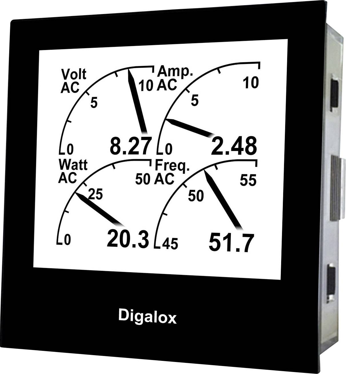 TDE Instruments Digalox DPM72-MP Digital rack-mount meter