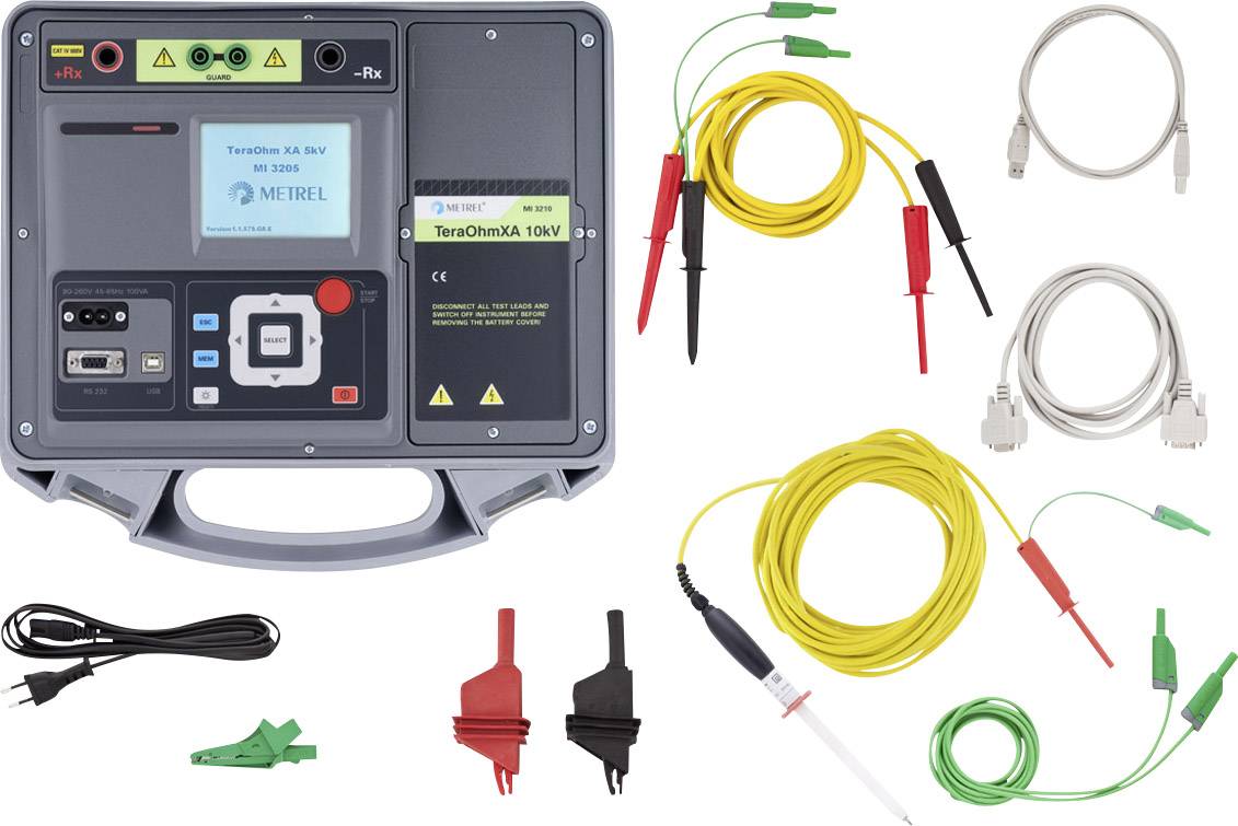 Metrel MI 3210 Insulation tester 50 V, 10000 V 20 TΩ