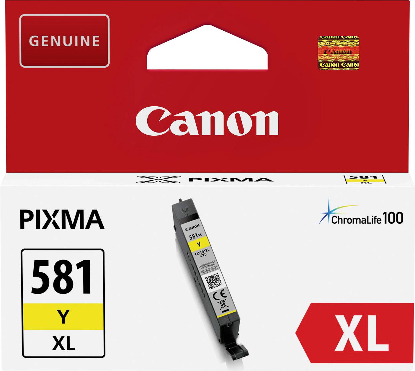 Canon Ink CLI-581Y XL Original Yellow 2051C001
