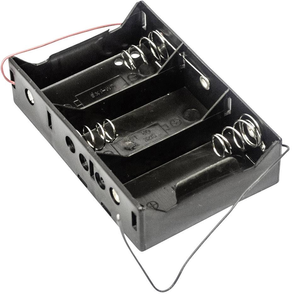 MPD BH3DW Battery tray 3x D Cable (L x W x H) 107 x 71 x 28 mm