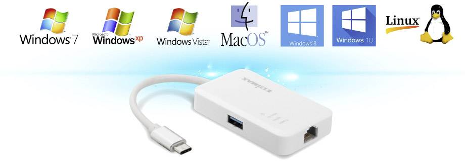EDIMAX EU-4308 Network adapter USB A (USB 3.2 2nd gen)
