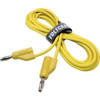 VOLTCRAFT MSB-300 Test lead Banana jack 4 mm Banana jack 4 mm 2.00 m Yellow 1 pc(s) VOLTCRAFT MSB-300 Test lead Banana jack 4 mm Banana jack 4 mm 2.00 m Yellow 1 pc(s)