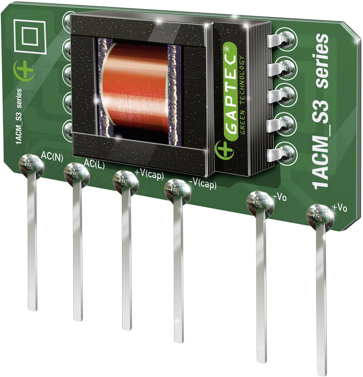 Gaptec 1ACM_12S3 AC/DC PSU module (open frame) 12 V DC 1 W