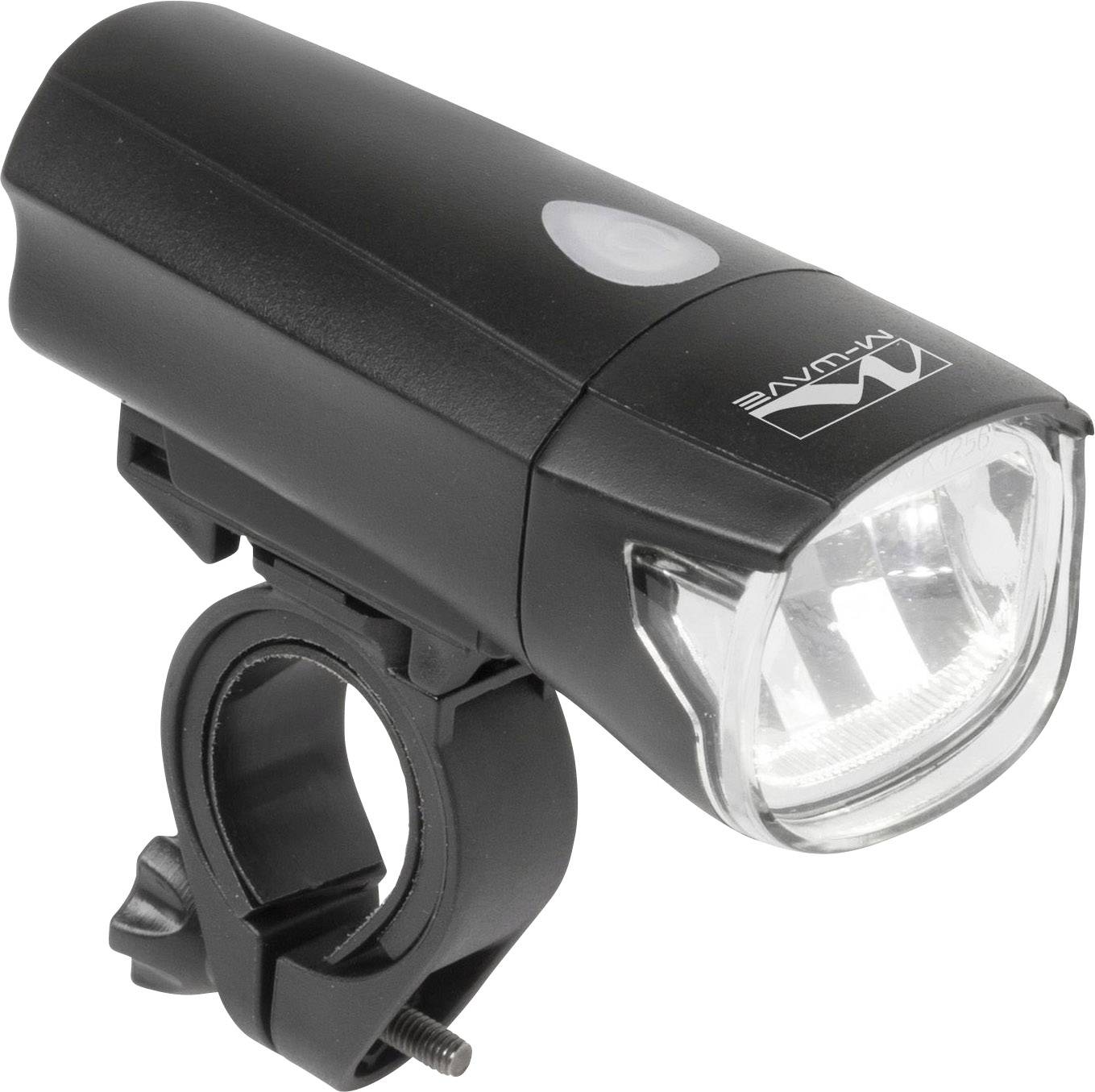 M-Wave Bike headlight APOLLON 1.3 1 Watt LED (monochrome) Black
