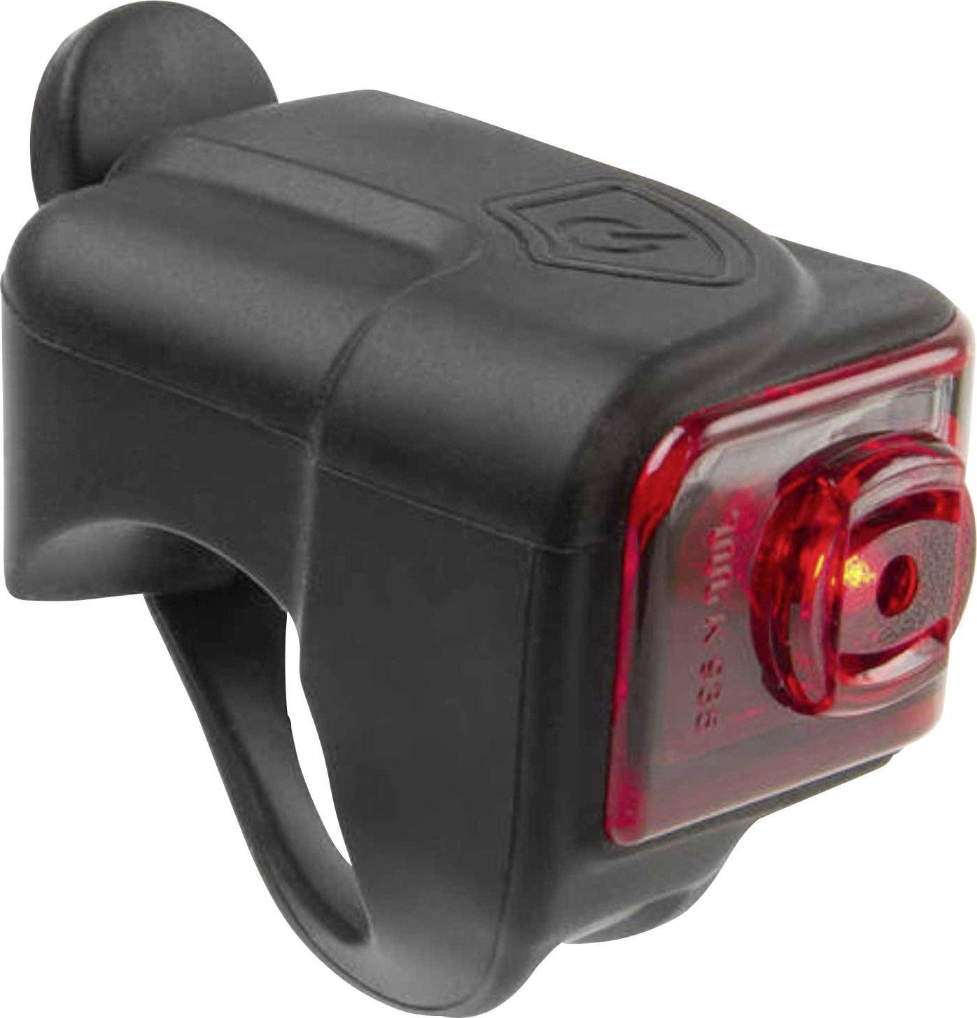 M-Wave Bike rear light HELIOS K1.1 USB LED (monochrome) rechargeable Black
