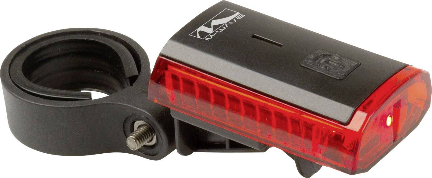 M-Wave Bike light set ATLAS K 11 USB LED (monochrome) rechargeable Black