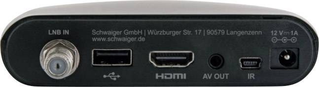 Schwaiger DSR400HD HD SAT receiver