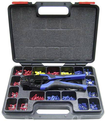 WKK 60318 Crimp connector set 0.50 mm² 6 mm² Red, Blue, Yellow 1 Set