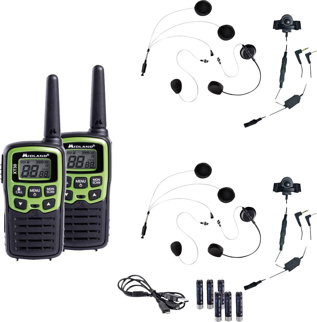 Rider communication set Midland C1177.S1 XT30