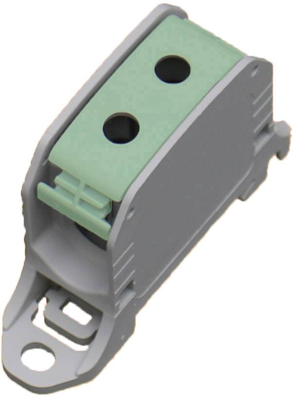 Terminal PA Grey-white (RAL 7035), Green-yellow 1-pin 150 A, 120 A 600 V Conductor type = PE HoraeTec 106302