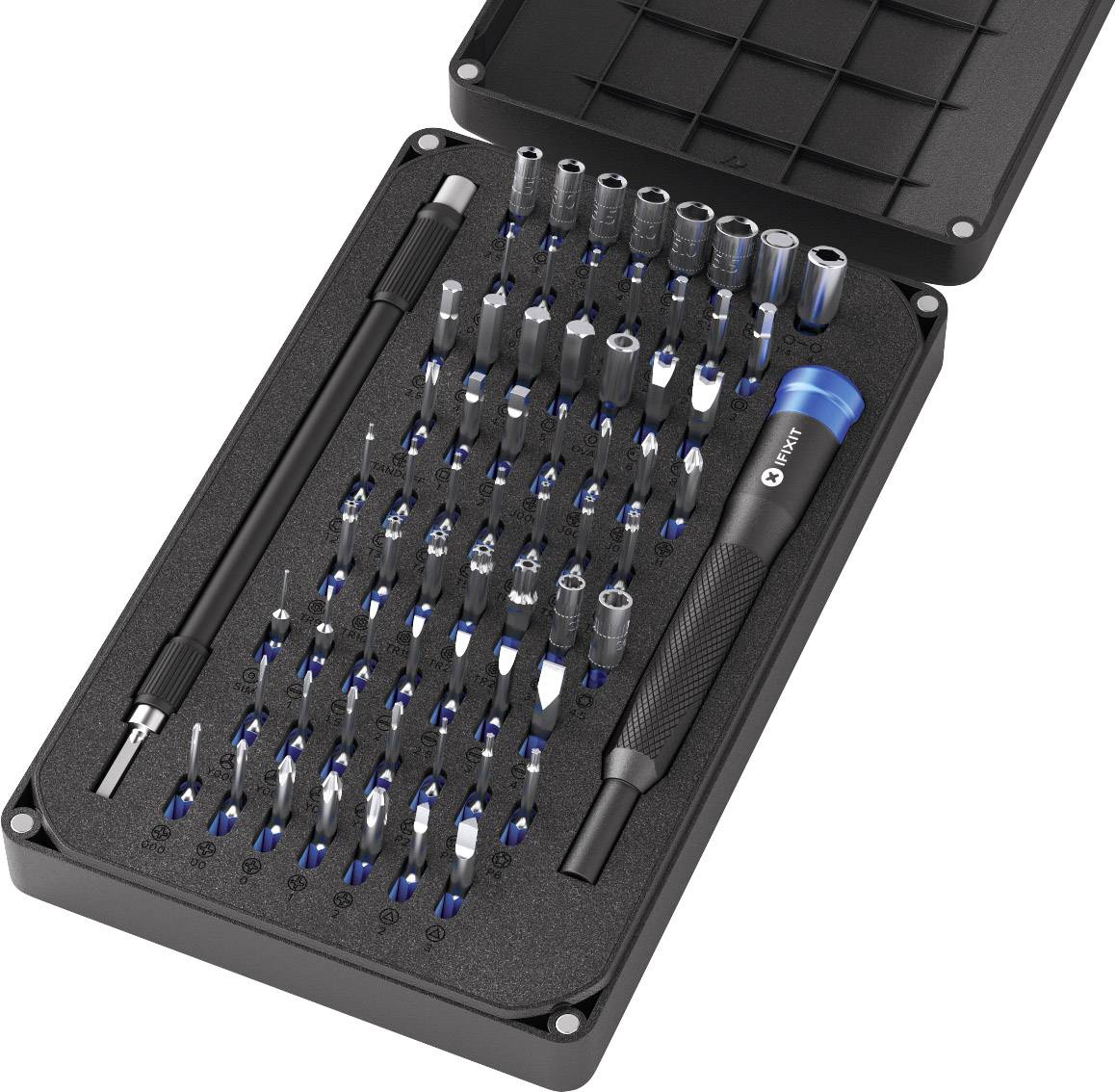 iFixit Mako Driver Kit 145299-4 Bit set Slot, Phillips, Square socket, Star, TA socket, Gamebit, Hex head, JIS, Tri-Wing, Star TH