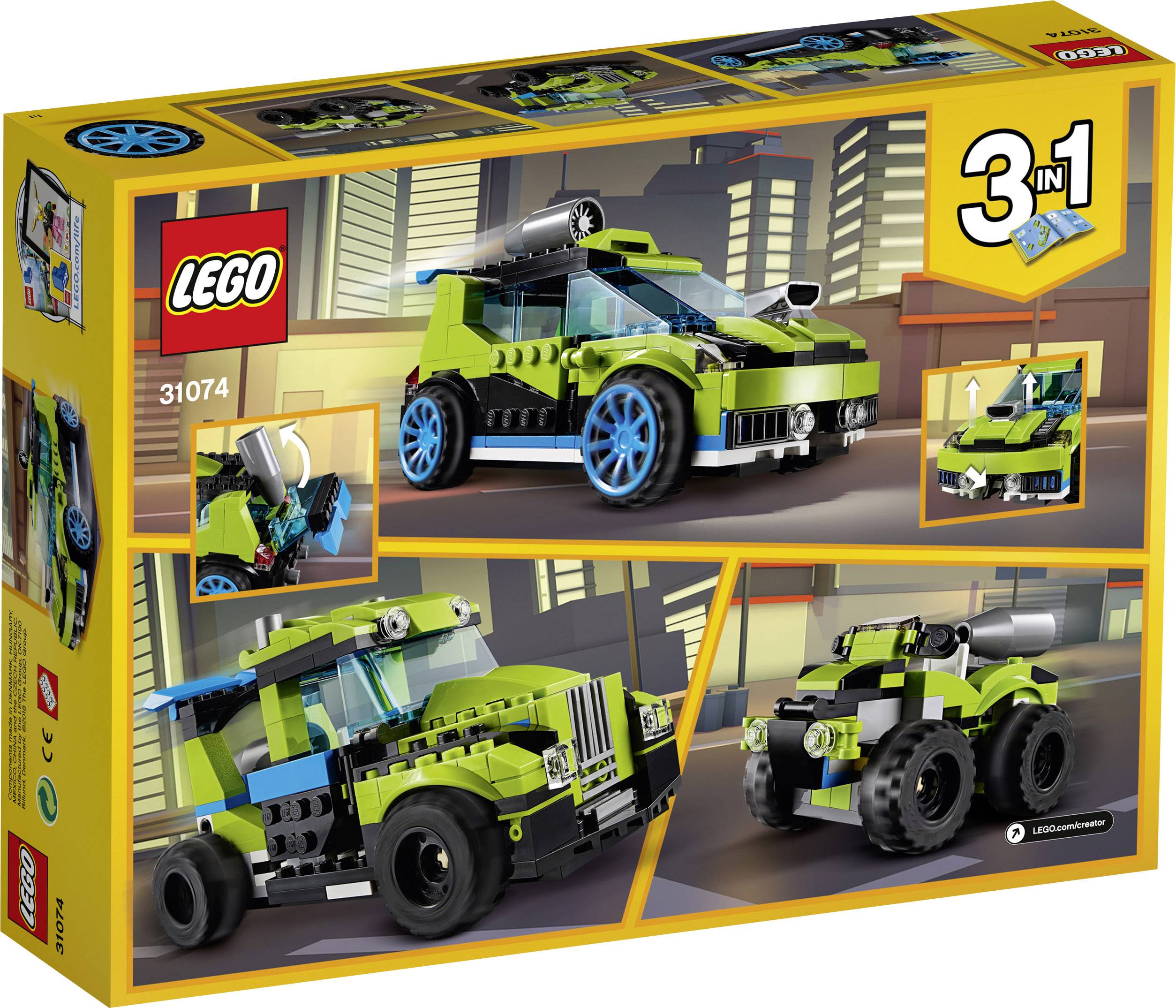 LEGO® CREATOR 31074 Rocket rally speedster