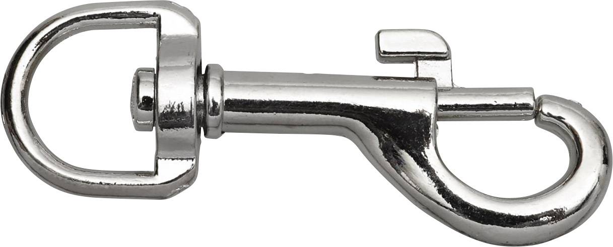 SWG 680 154 762 80 Snap hook with rotating ring (L x W) 75 mm x 12 mm