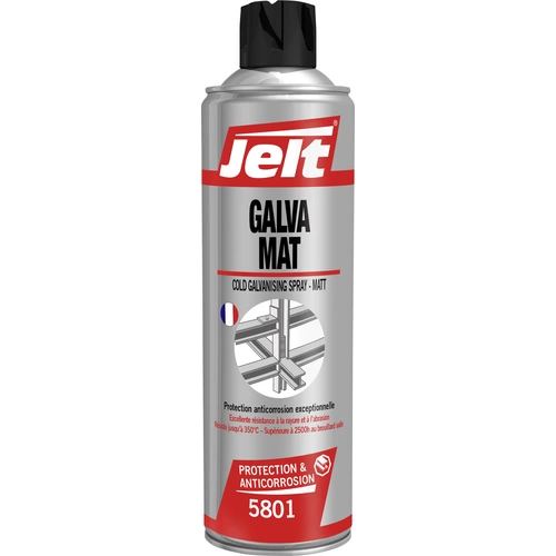 Jelt GALVA MAT 005801 Zinc galvanising spray 500 ml Jelt GALVA MAT 005801 Zinc galvanising spray 500 ml
