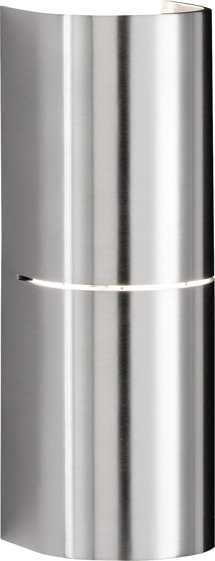 WOFI Braez 4581.02.64.0000 Wall light G9 EEC: G (A - G) 66 W HV halogen, LED (monochrome) Nickel (matt)