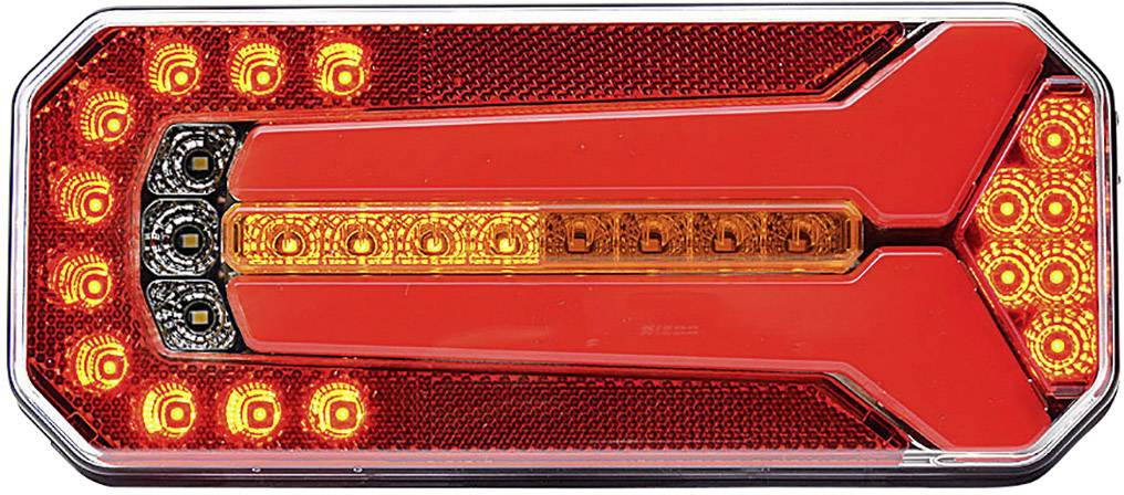 WAS Trailer tail light Open cable ends Turn signal, Brake light, Rear fog lamp, Tail light rear, left , right 12 V, 24