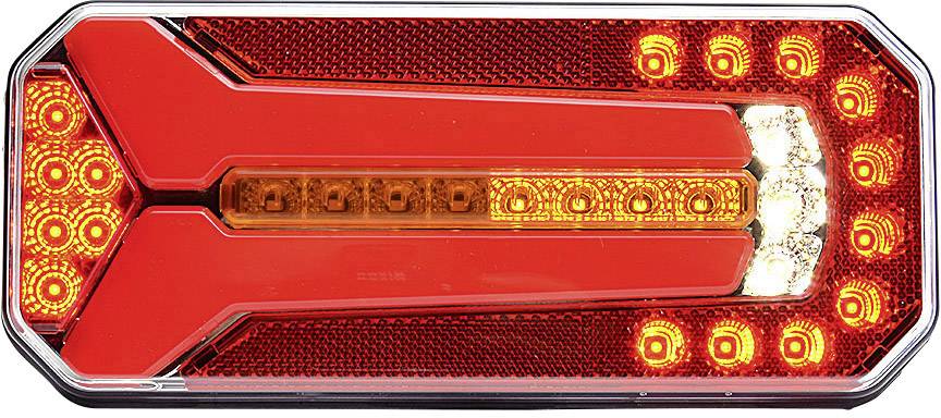 WAS Trailer tail light Open cable ends Turn signal, Brake light, Tail light, Reversing lamps, Rear fog lamp, Number plate light