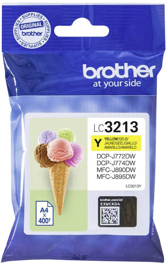 Brother Ink LC-3213Y Original Yellow LC3213Y