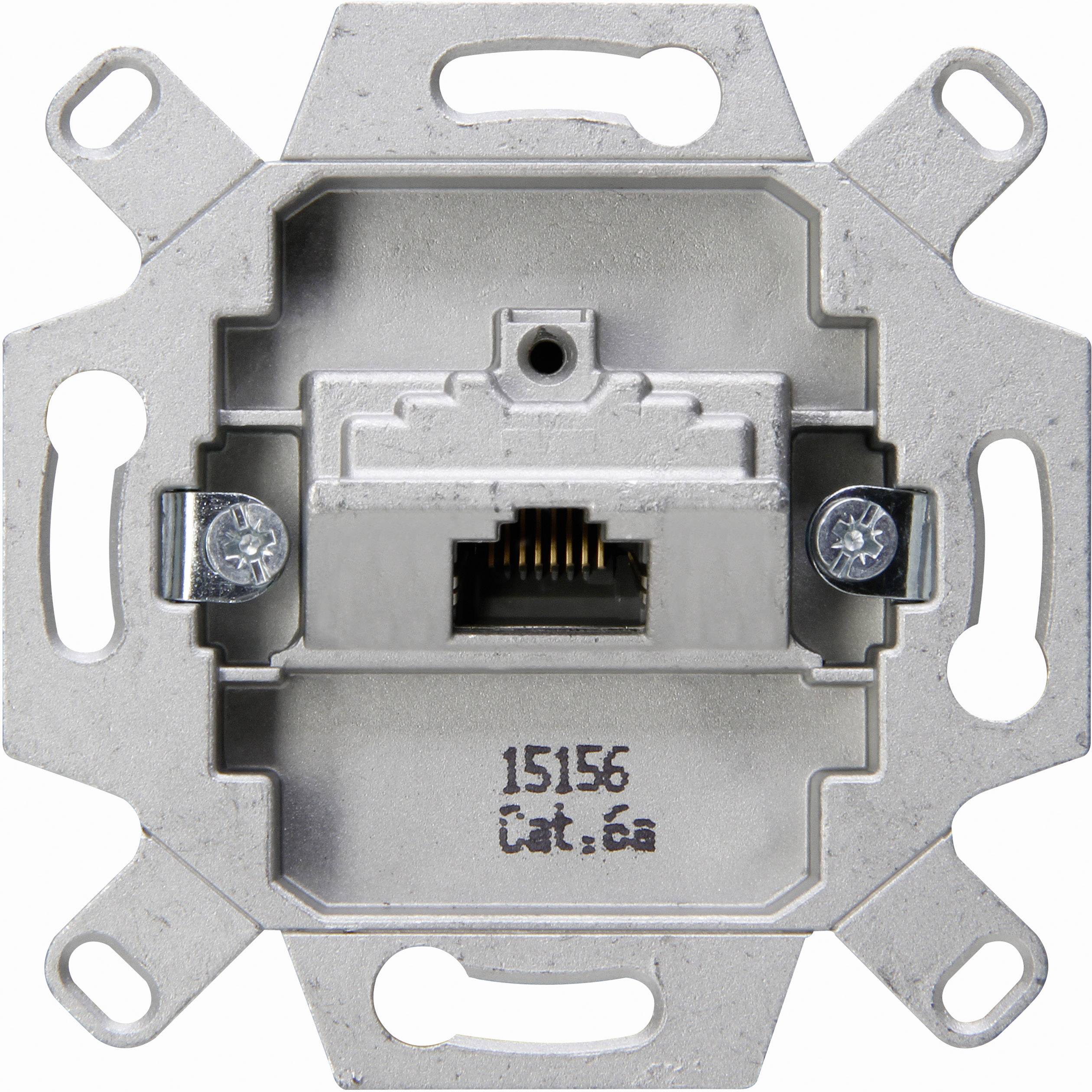 Kopp 1-piece Insert Network junction box, UAE socket Aluminium 114401007 1 pc(s)