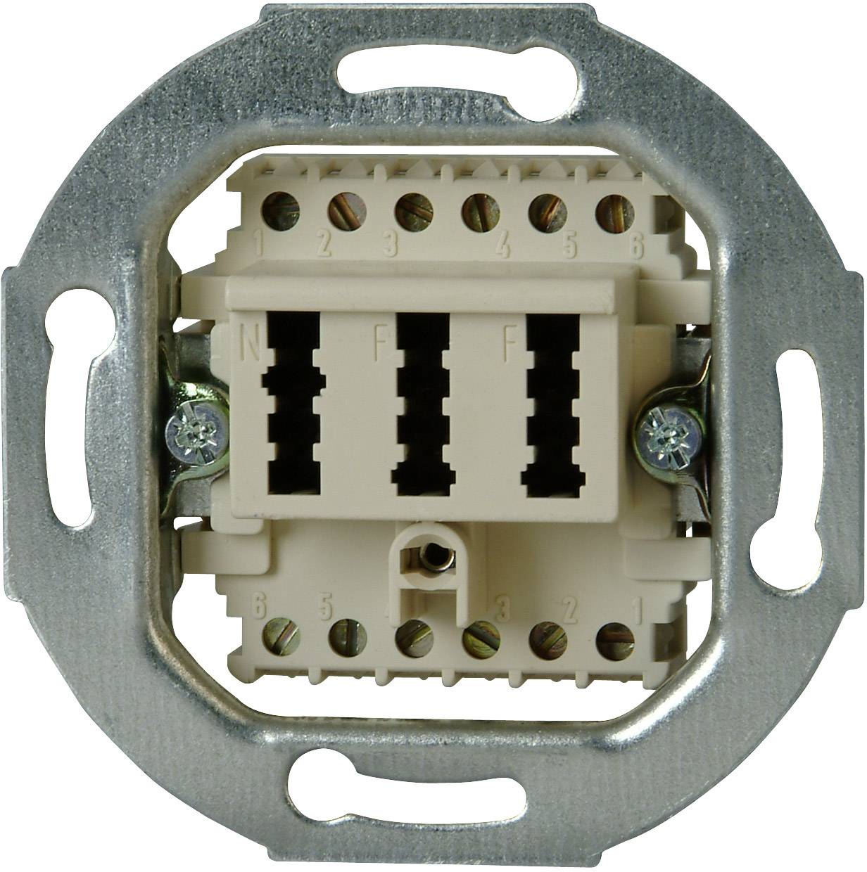 Kopp 1-piece Insert TAE socket Aluminium 33369391 1 pc(s)