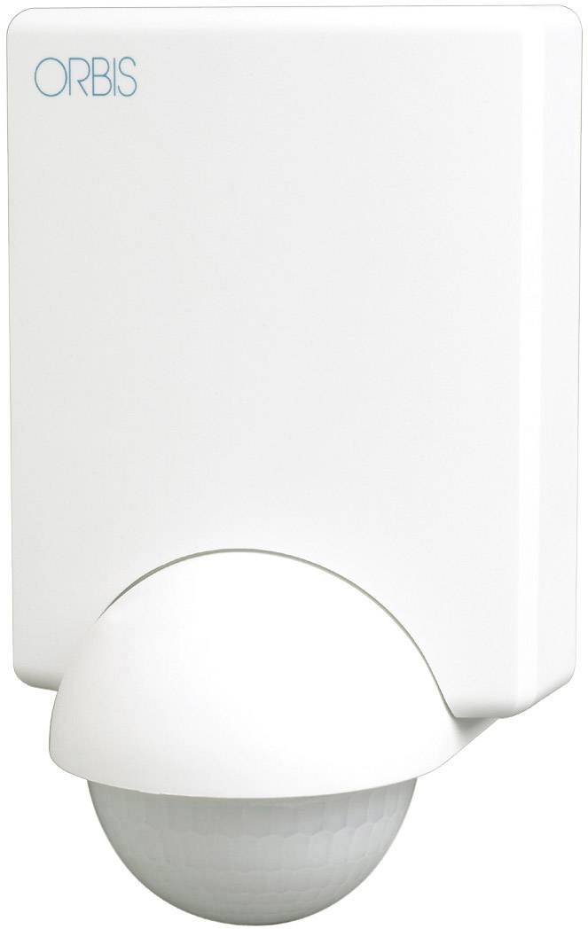 ORBIS Zeitschalttechnik OB132312 Surface-mount, Wall Motion detector 240 ° White IP55