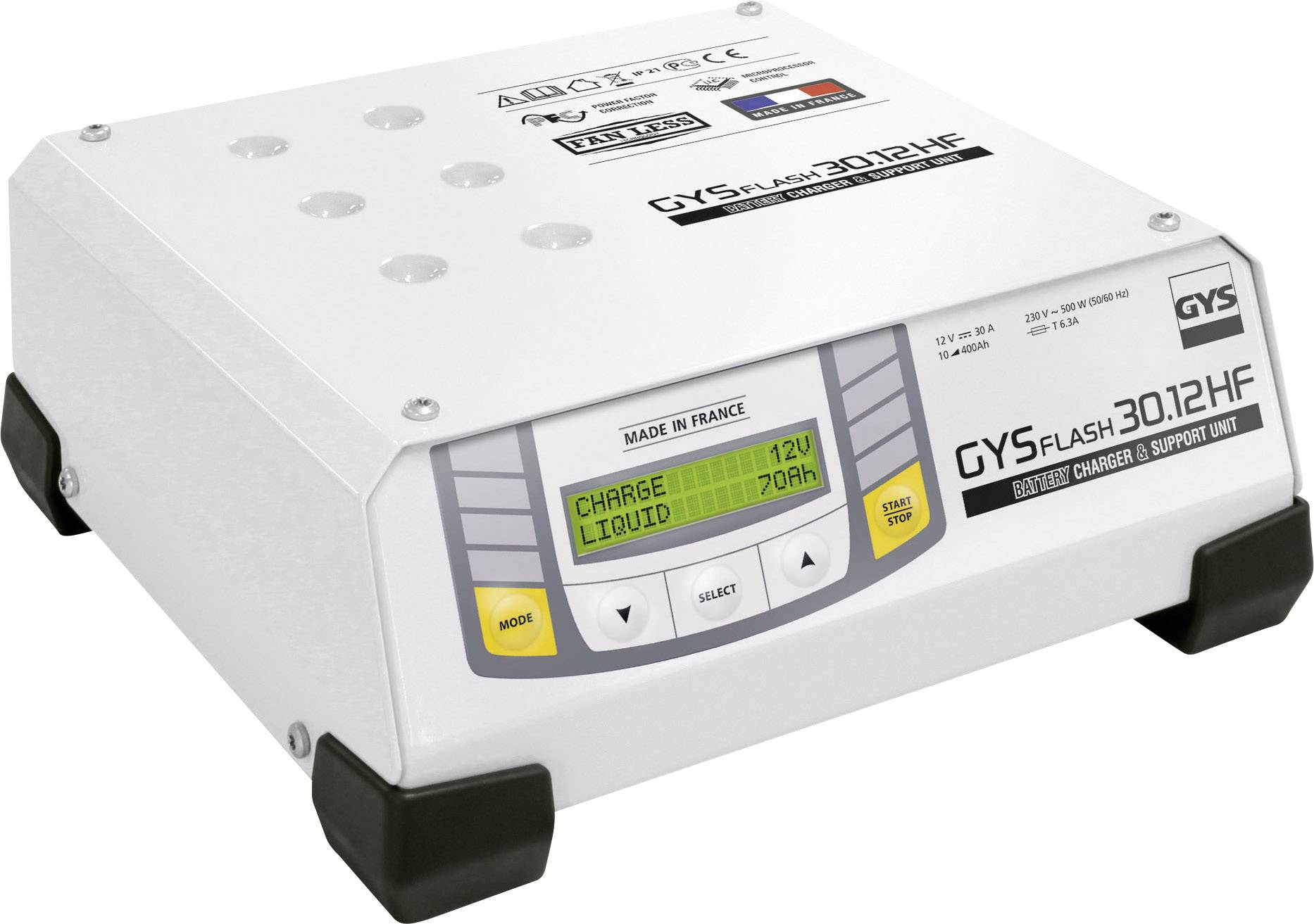 GYS GYSFLASH 30.12 HF 029224 Automatic charger 12 V 30 A