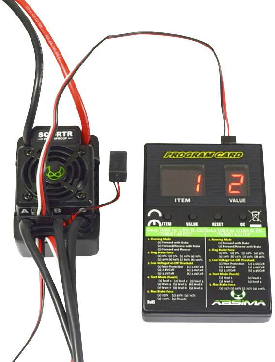Absima Thrust BL Eco Programmer