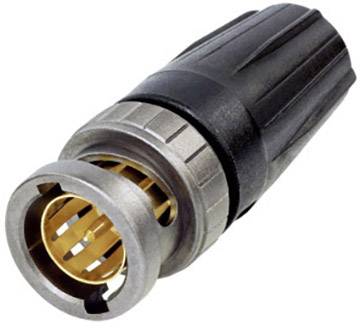Neutrik NBNC75BDD6X BNC connector Plug, straight 75 Ω 1 pc(s)