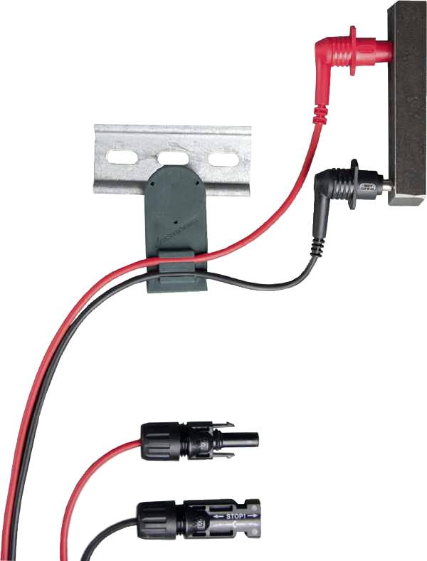 Gossen Metrawatt Z502Y Safety test lead et Test probe MC plug Black, Red 1 pc(s)