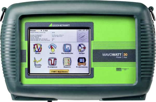 Gossen Metrawatt MAVOWATT 30 Network diagnostics 3-phase Data logger