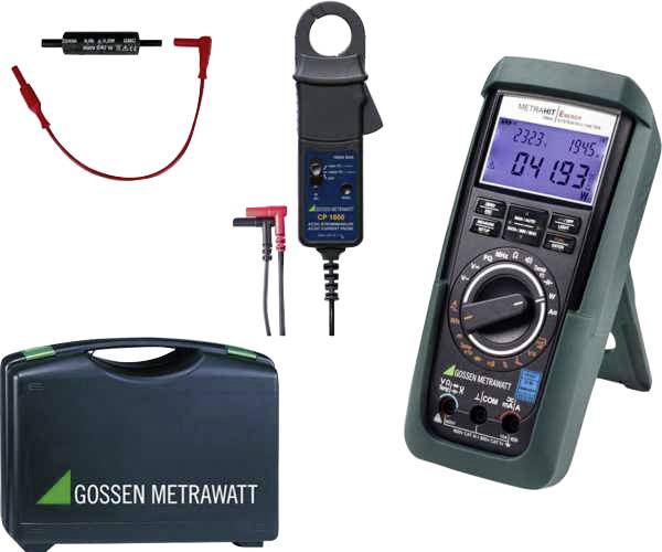 Gossen Metrawatt METRAHIT ENERGY DC Power Set Handheld multimeter Calibrated to (DAkkS standards)