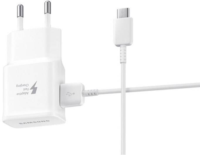 Samsung EP-TA20EWECGWW USB charger 1x USB-C®, 1x USB-A Fast Charge White Quick charger