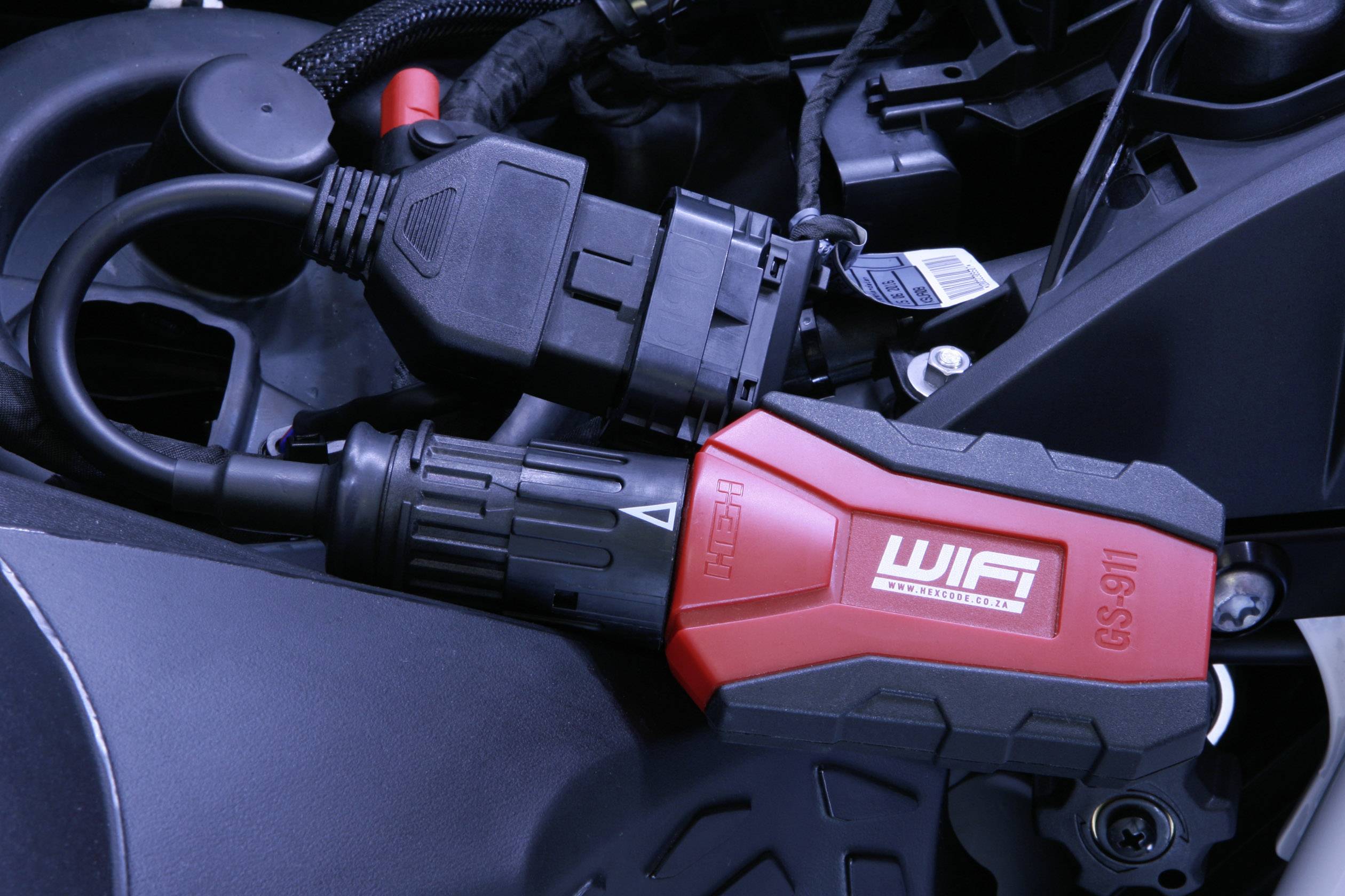 HEX GS-911 OBD II connector Compatible with: BMW (Motorrad)