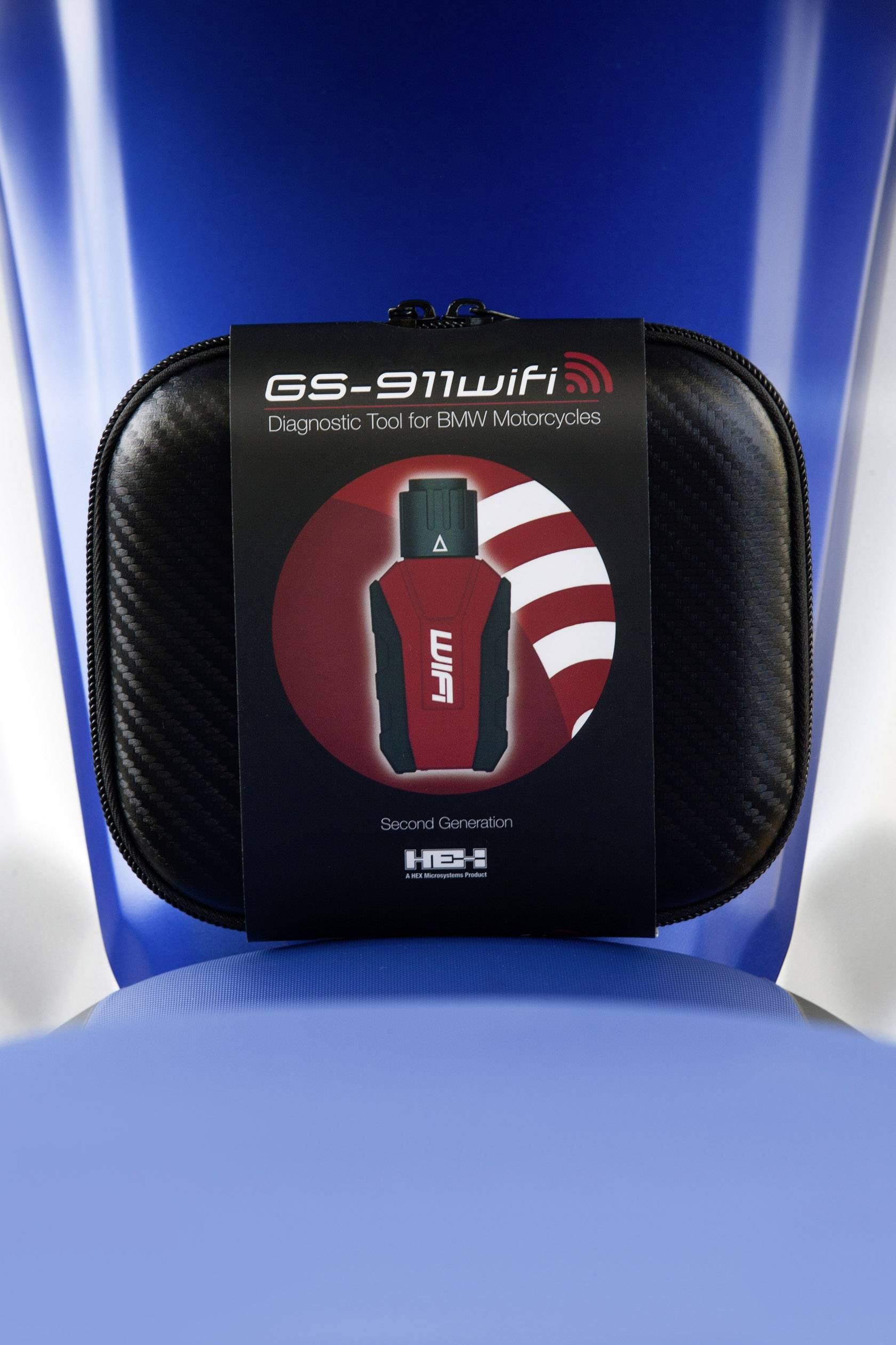 HEX GS-911 WiFi Motorcycle 10-pin diagnostics tool Compatible with: BMW (Motorrad) 10 vehicles