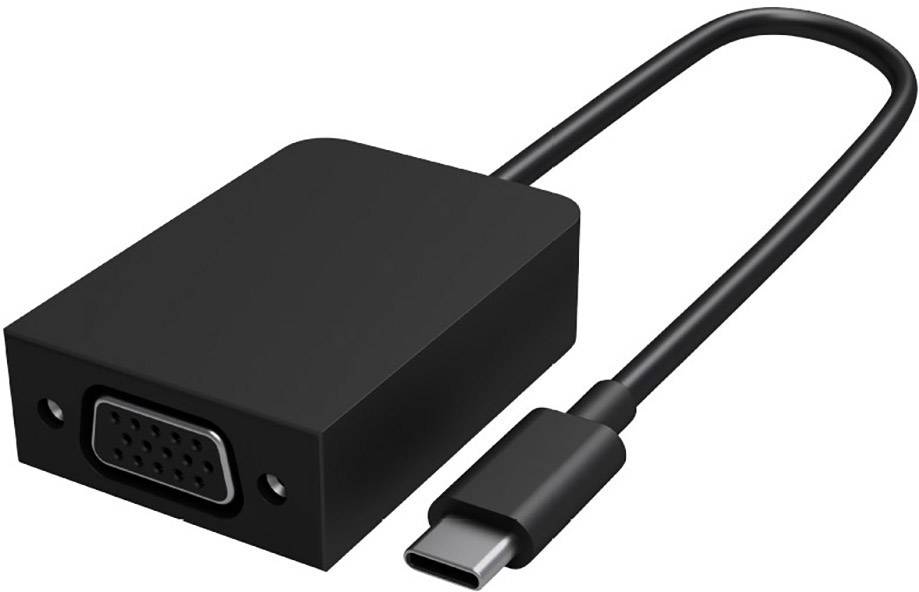 Microsoft Surface USB-C zu VGA Adapter Display adapter Compatible with Windows Phone: Microsoft Surface Go, Microsoft Surface Go