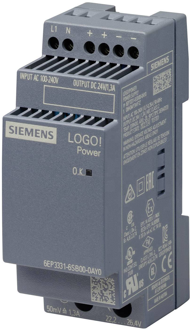 Siemens 6EP3331-6SB00-0AY0 6EP33316SB000AY0 PLC PSU 24 V