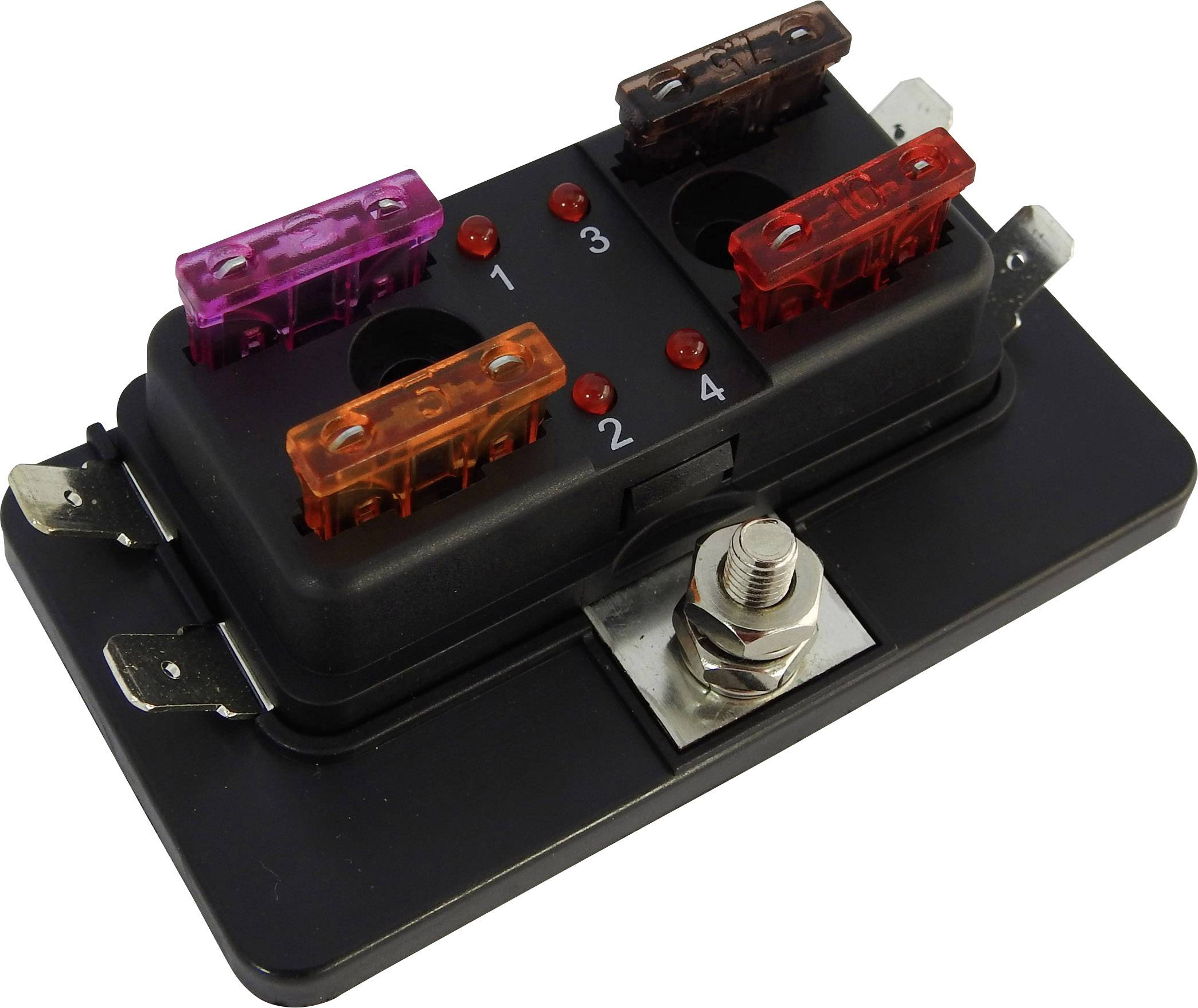 SecoRüt FHA504 LED Distributor Blade-type fuse (standard) Pins 4 30 A 1 pc(s)