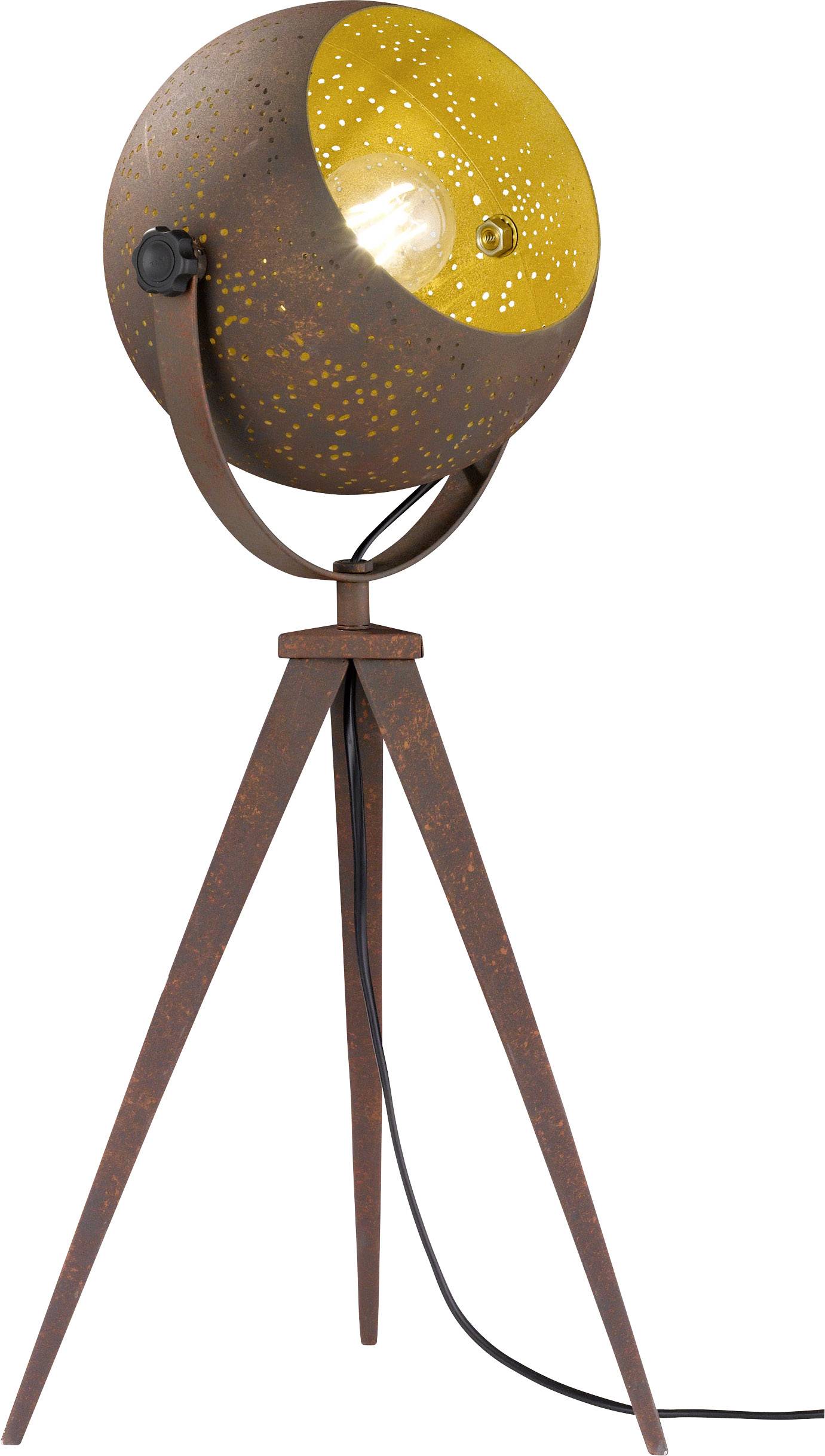 WOFI Avila 840301097000 Floor standing light LED (monochrome) E-27 60 W Brown antique