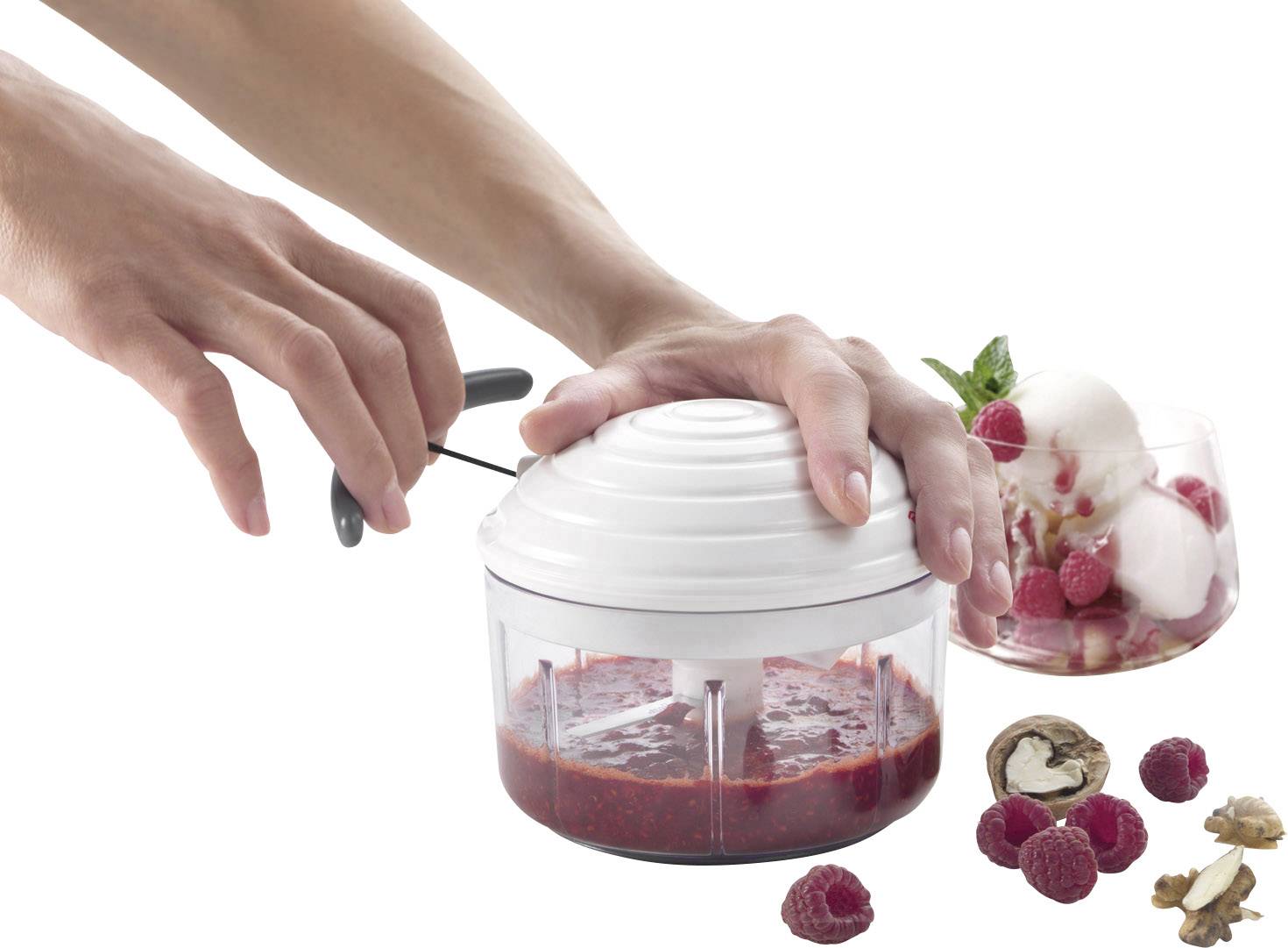 Metaltex RotoMac Food chopper White