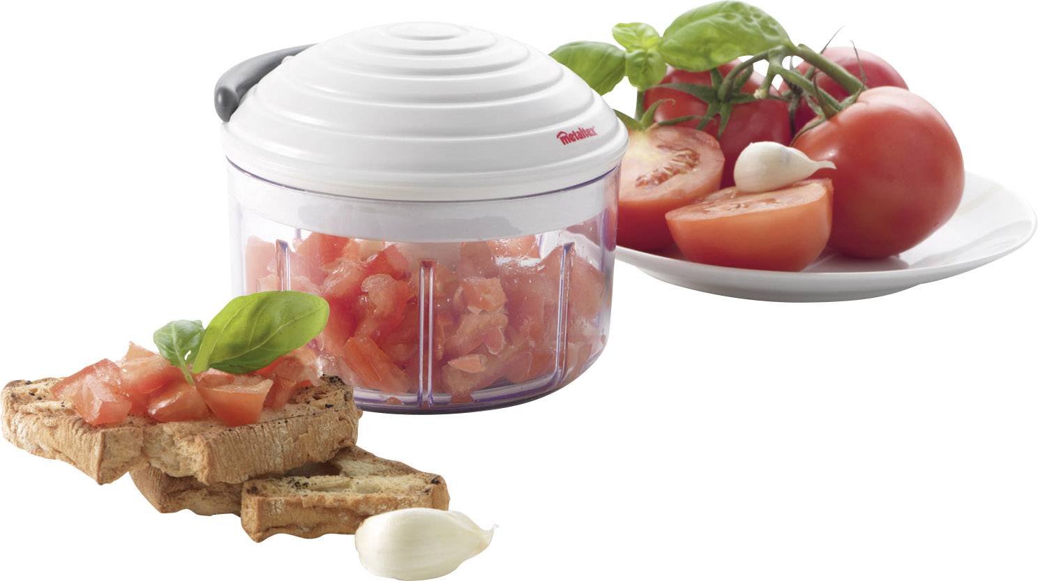 Metaltex RotoMac Food chopper White