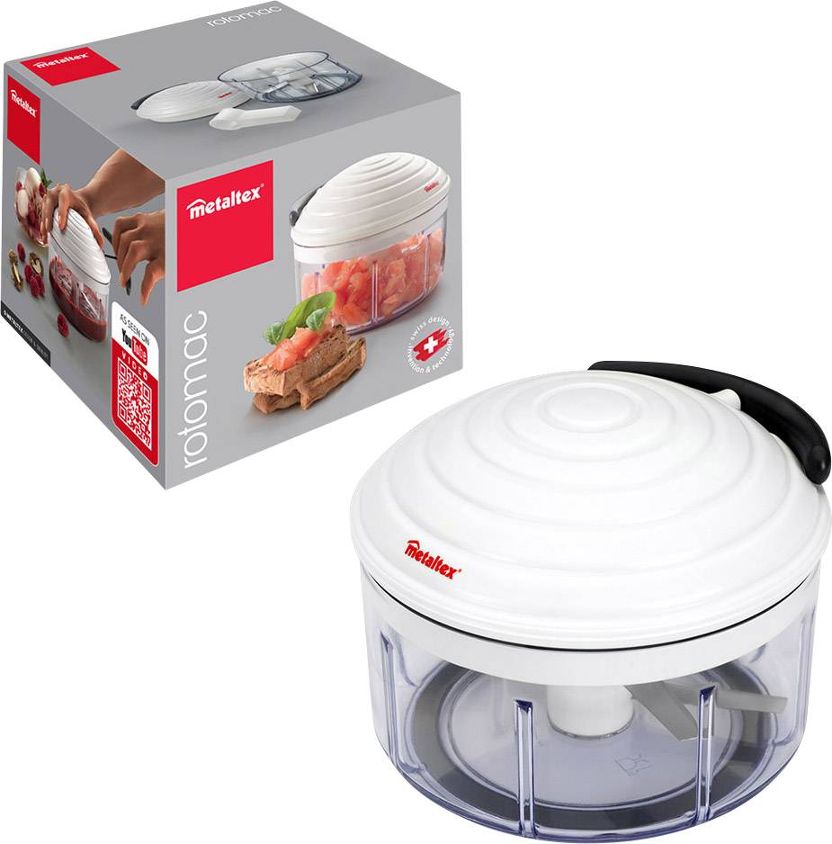 Metaltex RotoMac Food chopper White