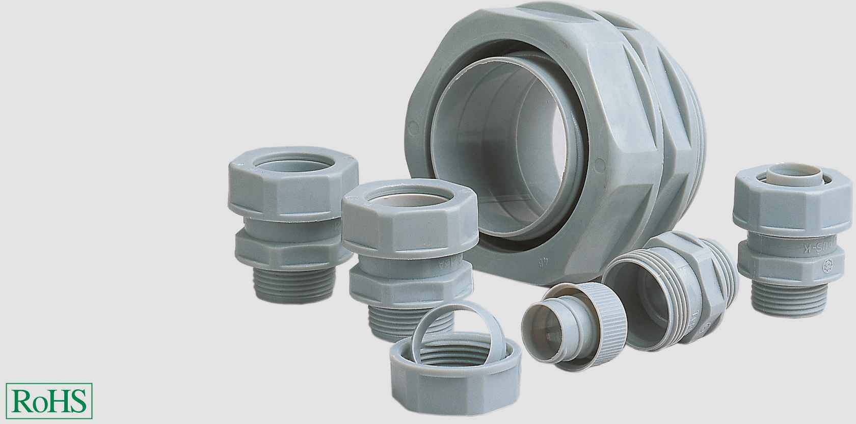 Helukabel 90668 USK PG16 grau Hose tail Grey PG11 Straight 1 pc(s)