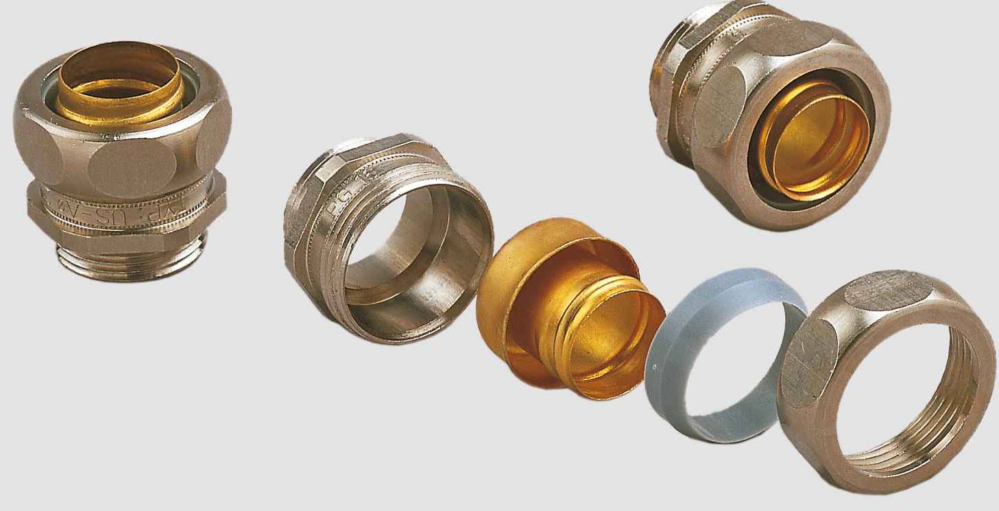 Helukabel 98215 US PG7 SPR-AS Hose tail Silver, Brass PG7 Straight 1 pc(s)