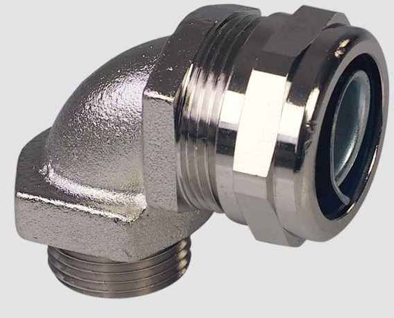 Helukabel 908486 CV Compact 90° M40 (1 1/4) Hose tail Silver M40 90-degree 1 pc(s)